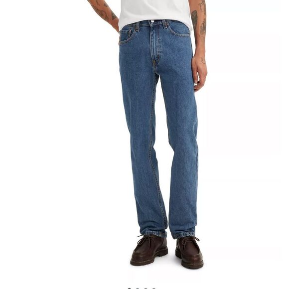Levi's 505  Straight Jeans Classic Fit 36 x36 - Picture 1 of 12